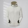 Spring & Autumn Hooded Windbreaker - Solid Color, Windproof, Warm, Casual Jacket