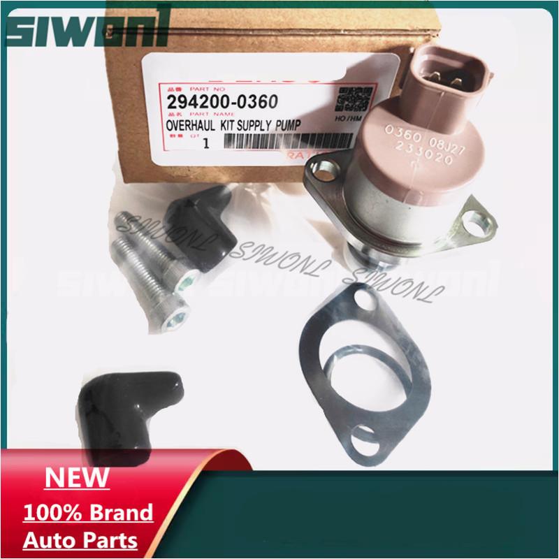 294200-0360 Fuel Pump Pressure Suction Control SCV Valve Metering Unit Engine Parts FOR Citroen Jumper 2.2 HDI 1920QK 9665523380 1 pieces