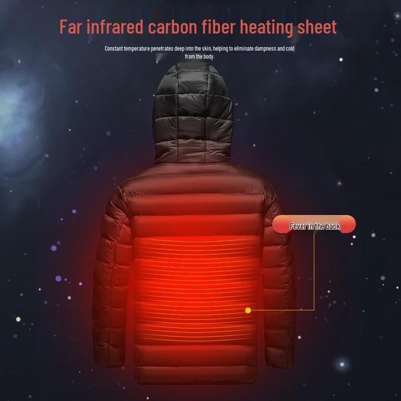 Smart USB Heated Cotton Vest for Kids - Electric Temperature-Controlled Warm Coat