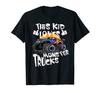 This Kid Loves Monster Trucks Crash Car Monster Truck T-Shirt