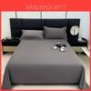 Modern Minimalist Cotton Bed Sheet With Soft Washable Fabric For Single Dorm Bed