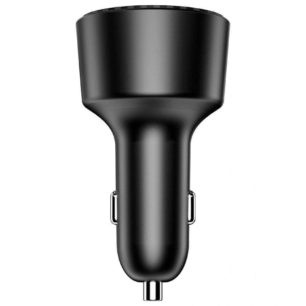 WIWU Wi-CC026 PD 200W Fast Charging Adapter for Vehicle USB A + Dual Type C 3 Ports Car Charger