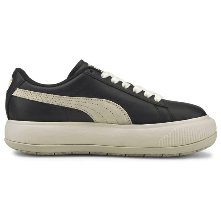 PUMA Suede Mayu BlackCasual Sneakers White Women's 381042-02