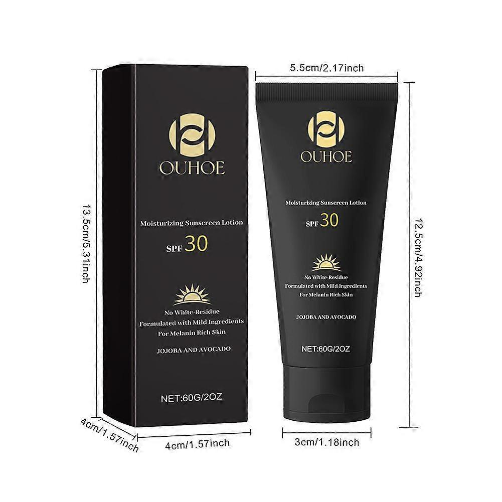 Moisturizing Sunscreen 60g - Natural Ingredients & Hyaluronic Acid