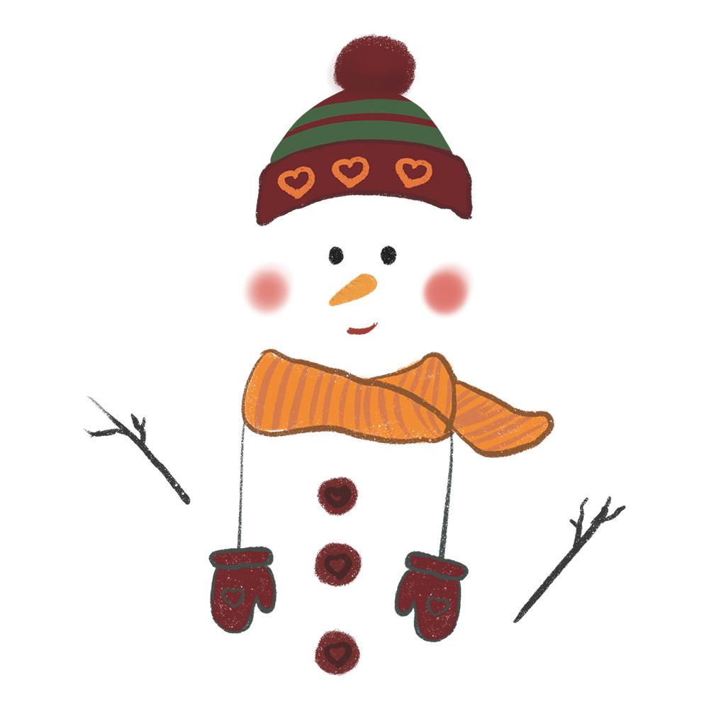 Świąteczna Dekoracja Patyk Bałwan Sypialnia Gabinet Drzwi z Upiększającymi Dekoracyjnymi Naklejkami Ściennymi