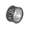 GG Marmont Snake Ring Silver Unisex Jewelry 577201-J8400-0811