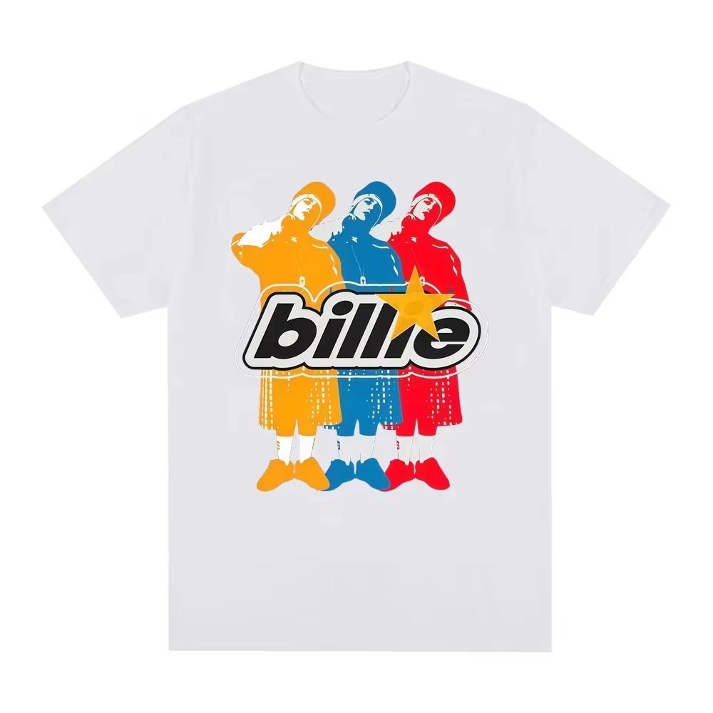 2026 Estate Billie Eilish 2026 Tour Film 'Hit Me Hard and Soft Stesso Stile T-Shirt Adatta Sia per Uomini che per Donne