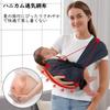 Vrbabies Breathable Baby Sling for 3D Mesh Adjustable Baby Care Flexible Baby Front Stand Sling for New Moms and Suitable for Baby Gait Learning