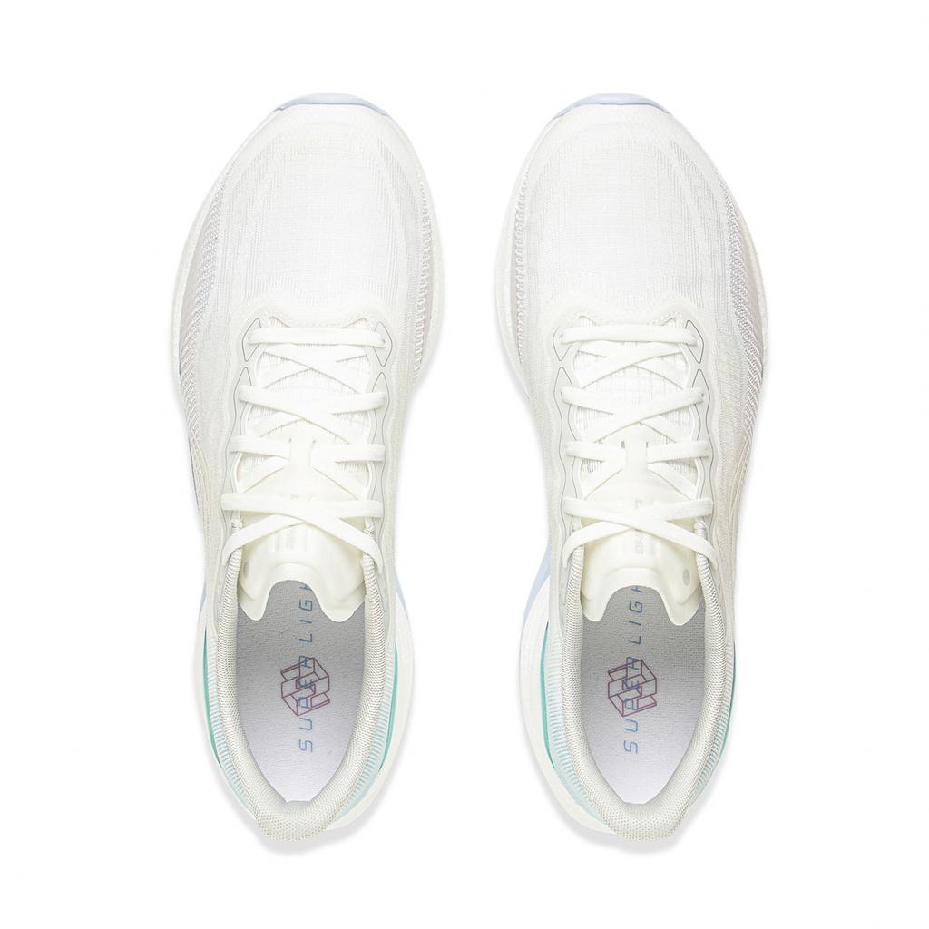 Li Ning Ultra Light 22 Cotton Candy Racing Lightweight Cushioning Running Shoes Men Sneakers White Blue ARBV001-25