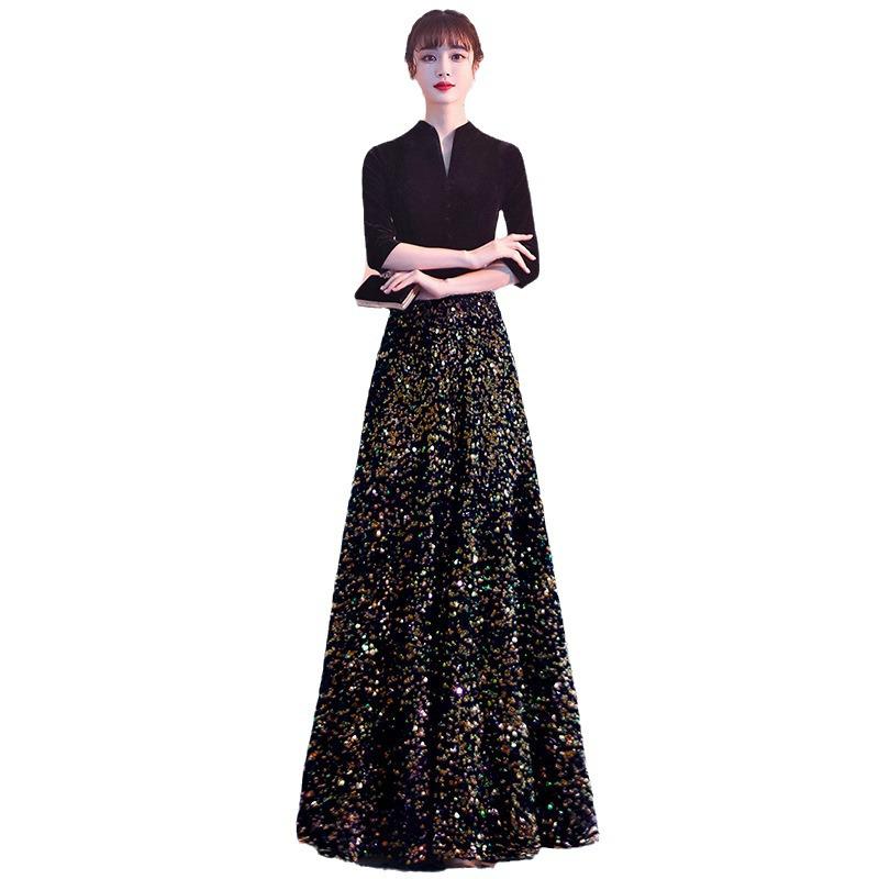 Black Mermaid Evening Gown 2026: High-End Luxury for Summer Banquets & Annual Events