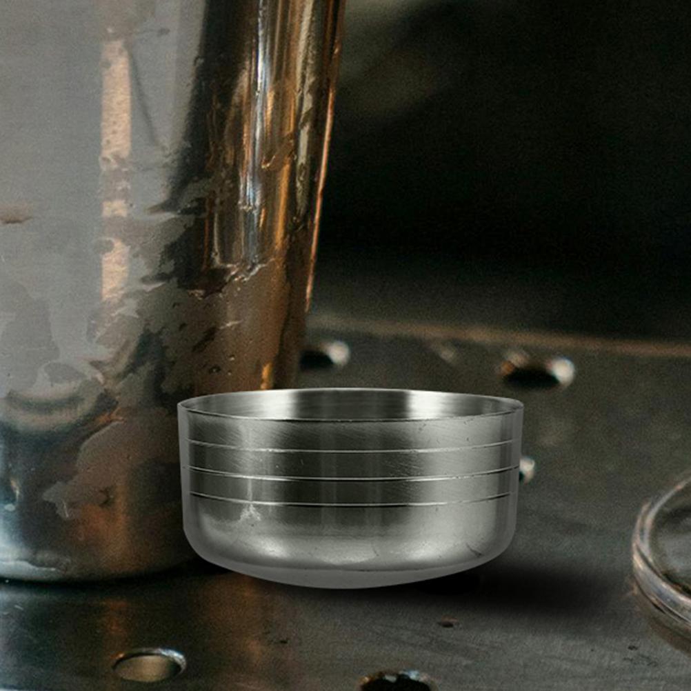 Portable Stainless Steel Shaker Tumbler Lid Mixer Cover Cocktail Shaker Lids For Shaker Replacement Lemon Shaker Cup Lid Shaker