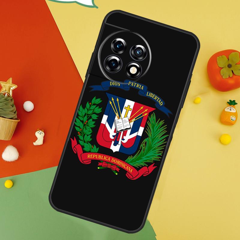 Dominican Republic Flag Case For OnePlus 9 10 Pro 11 12 13 15 13T 13R 12R 10T 8T Nord 5 CE 2 3 4 Lite N20 N30 Cover