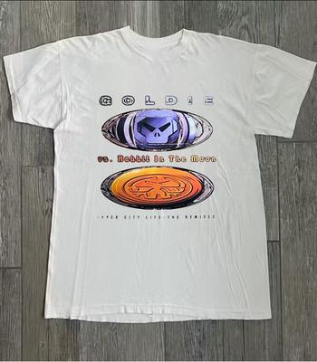 Rabbit In the Moon Band Inner City Life Short Sleeve Adult T-Shirt UU906