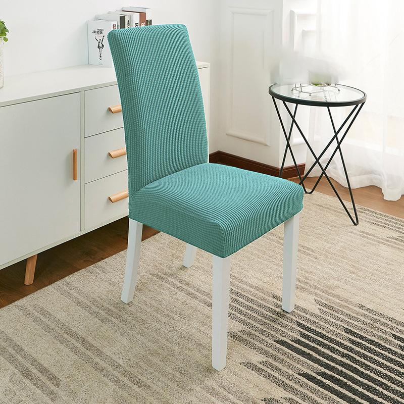 Утолщенный чехол для стула, набор подушек, чехол для обеденного стула, универсальный чехол для стула, чехол для сиденья, стрейч, чехол для обеденного стола в отеле 1 PC зелёный