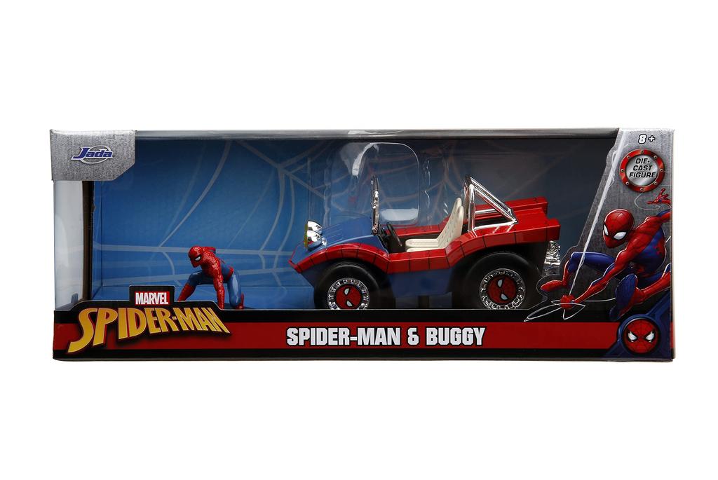 Miniautíčko MARVEL BUGGY 124 SPIDER-MAN a Spider-Man