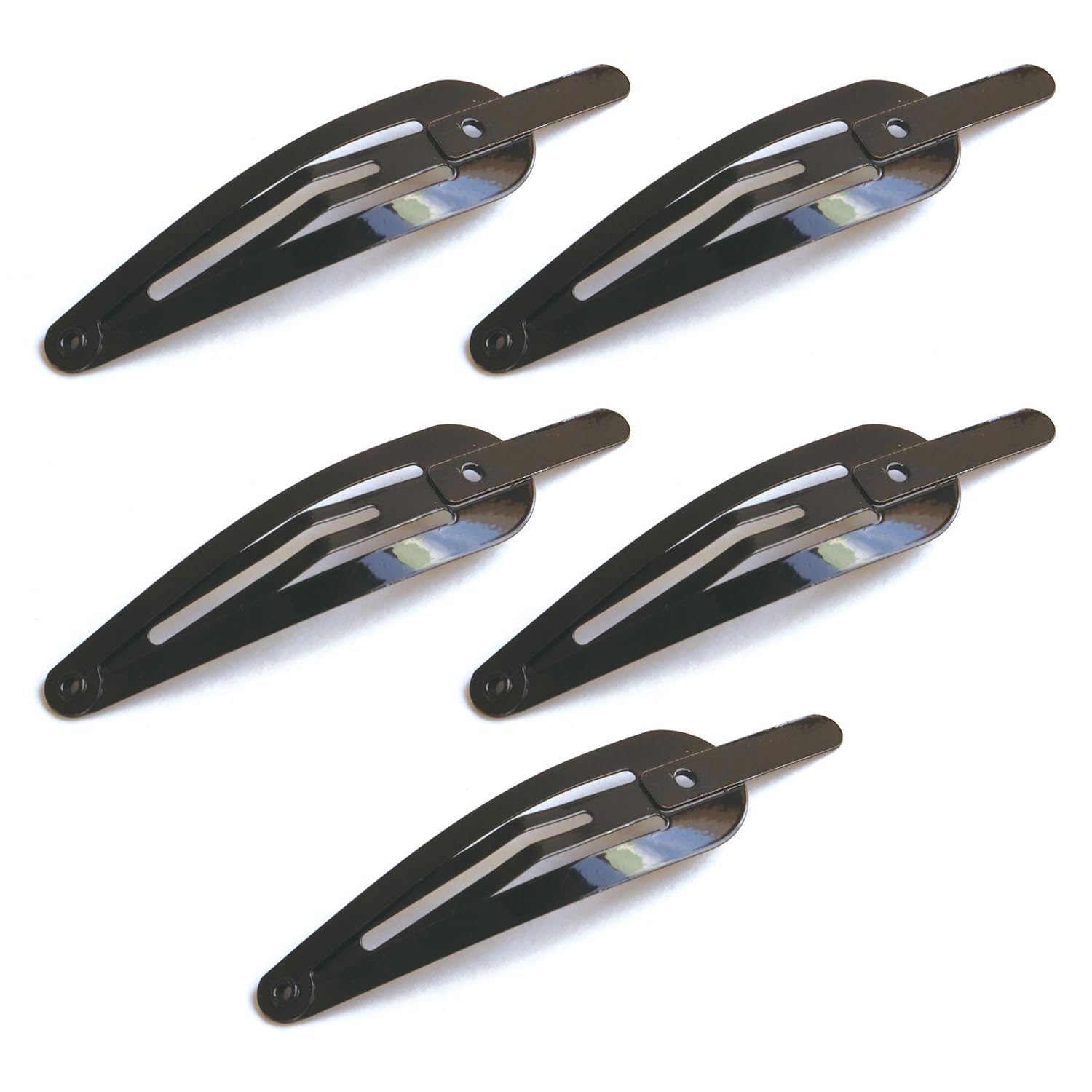 

Застежка-кнопка Nippon Chuko с рожками, черная, 5 штук, A24-69 чёрный