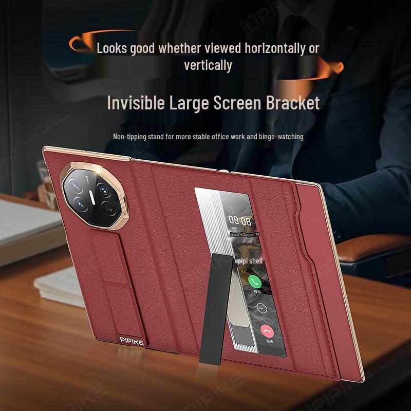 Luxury Leather Phone Case for Huawei Mate XTs/XT Foldables