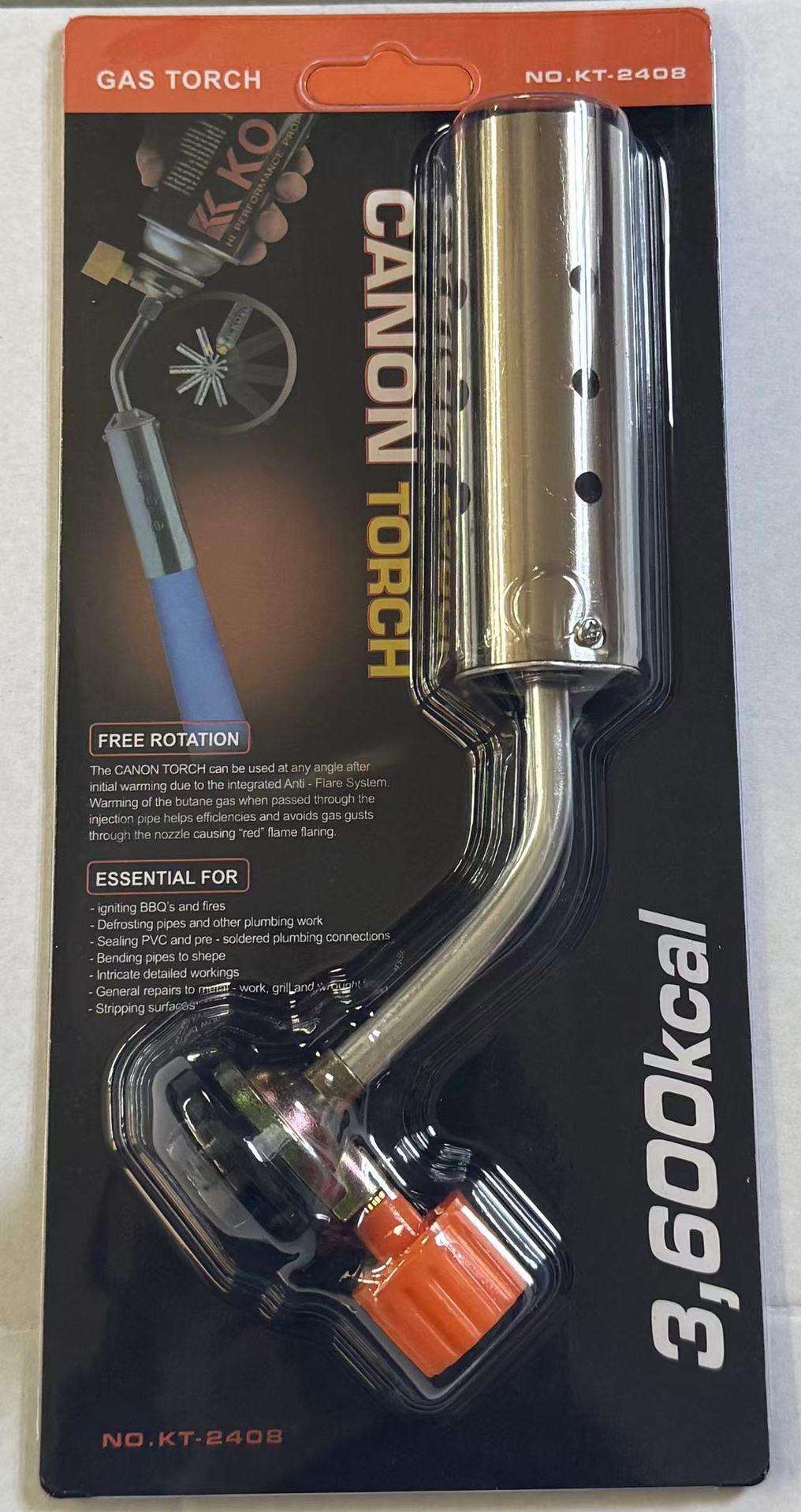 2408 Rotating Blow Torch, 360° Multi-functional Kitchen & BBQ Essential
