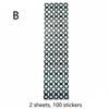 2 Sheets Self Adhesive Insulation Gasket High Insulation Pad for 18650 Li Ion Battery 1S to 5S Power Bank DIY
