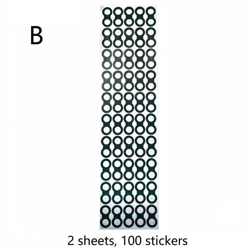 2 Sheets Self Adhesive Insulation Gasket High Insulation Pad for 18650 Li Ion Battery 1S to 5S Power Bank DIY