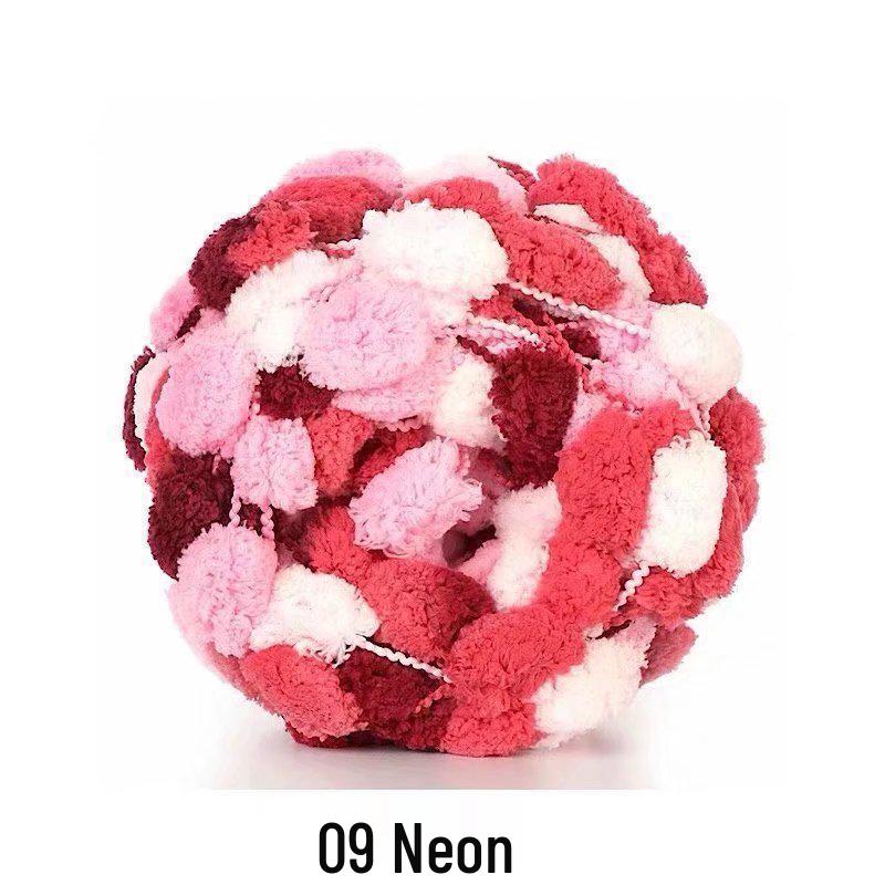 Dickes Woll-Perlgarn für handgestrickte Sofa- und Autositzkissen