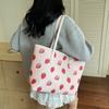 Versatile new cute handbag cartoon printed tote bag popular shoulder summer shoulder bag bag