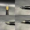 Used WATERMAN Fountain Pen, Blue Marble, Unused, With Case