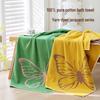Extra Large Cartoon Cotton Bath Towel - Absorbent, Quick-Drying, for Adults & Kids