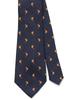 Colorata Red Panda Necktie X Navy Fine Pattern Silk Jacquard Animal Gift Present [COLORATA] (145 8.5cm / / / 100% / Weave)