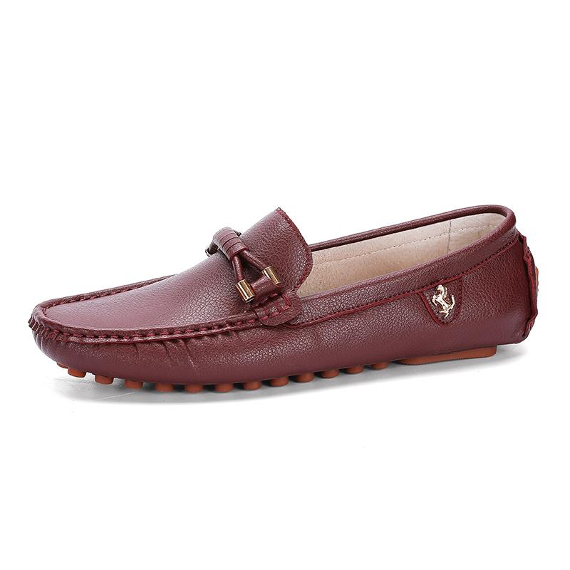 Men's Loafers Spring Autumn Fashion Shoes Men Classic Brand High Quality Leather Comfy Drive Shoes Boat Casual Shoes slip-on shoes Style Driving Shoes