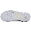 Anta KT4 Klay Thompson Final Home Abrasion Resistant Breathable High top Basketball Shoes Men's White Gold 11931101-1