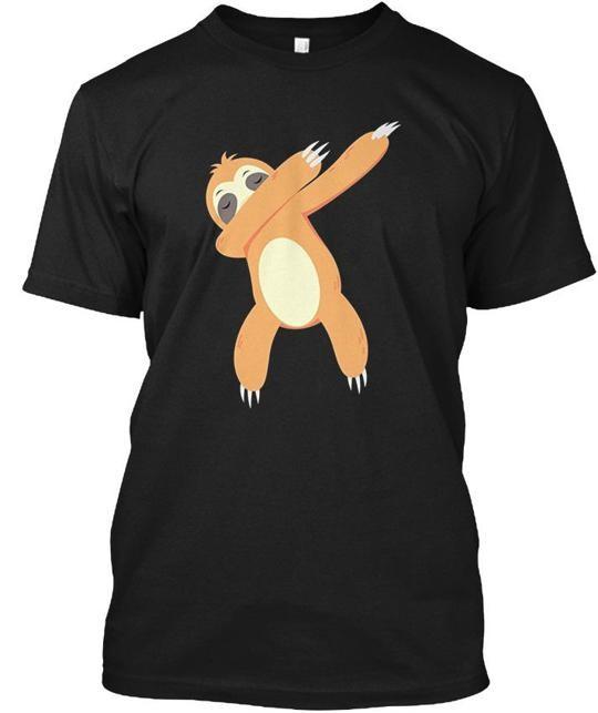 

Dabbing Sloth T-Shirt Made in the USA Size S to 5XL 3XL