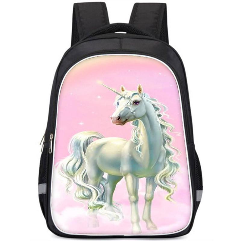Unicorn Backpack For School Large Capacity Lightweight Design For Boys And Girls