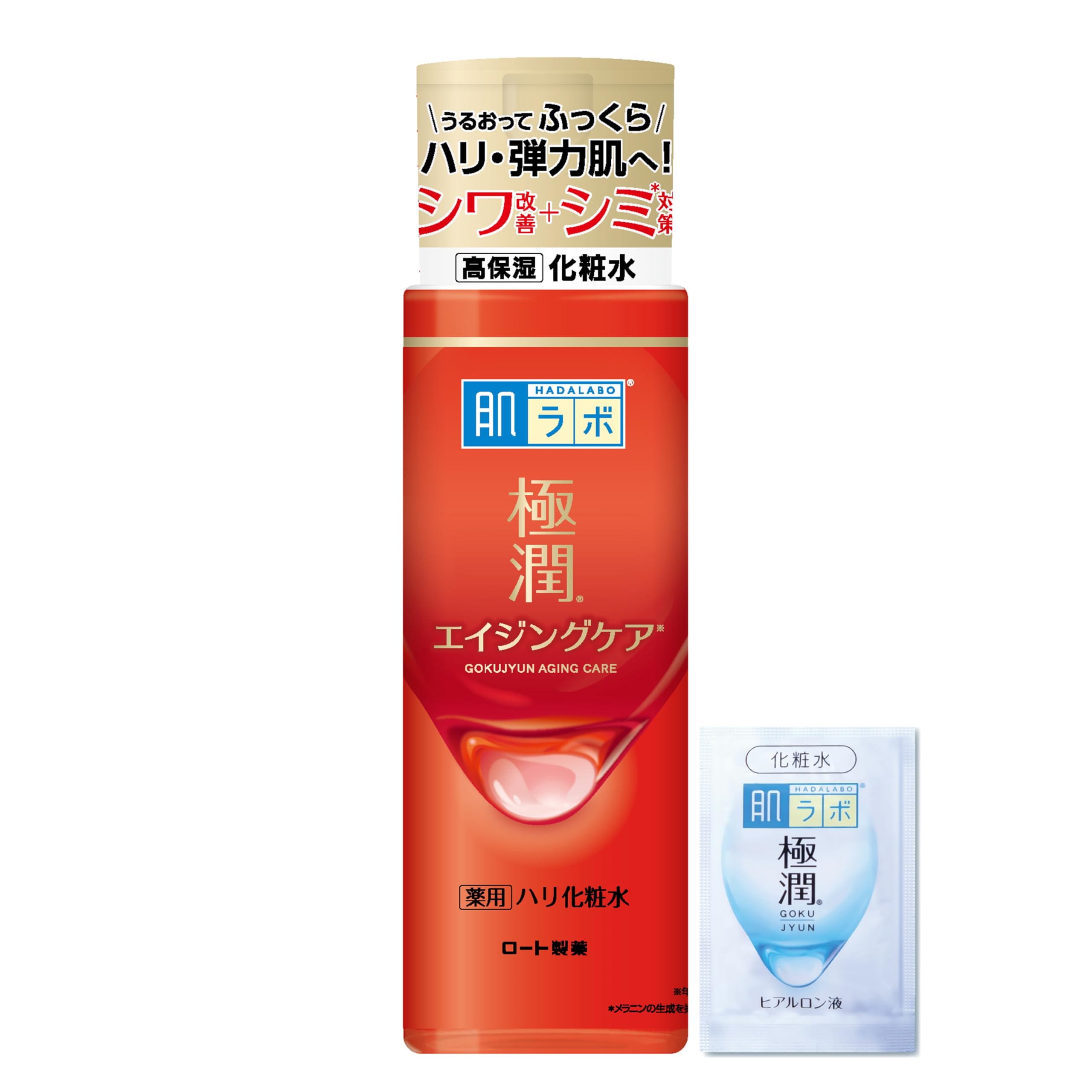 

Hada Labo Gokujyun Medicated Firming Lotion 170mL Gokujyun Sachet + [Quasi-drug] [Product]