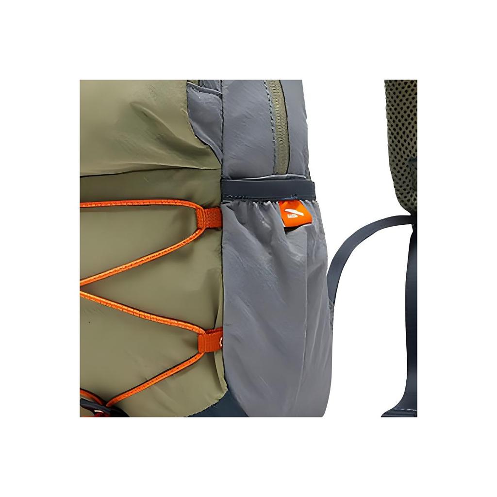 New Anta Washable Fabric Patchwork With PU Backpack Regular Unisex Mung Bean 192518158D-6