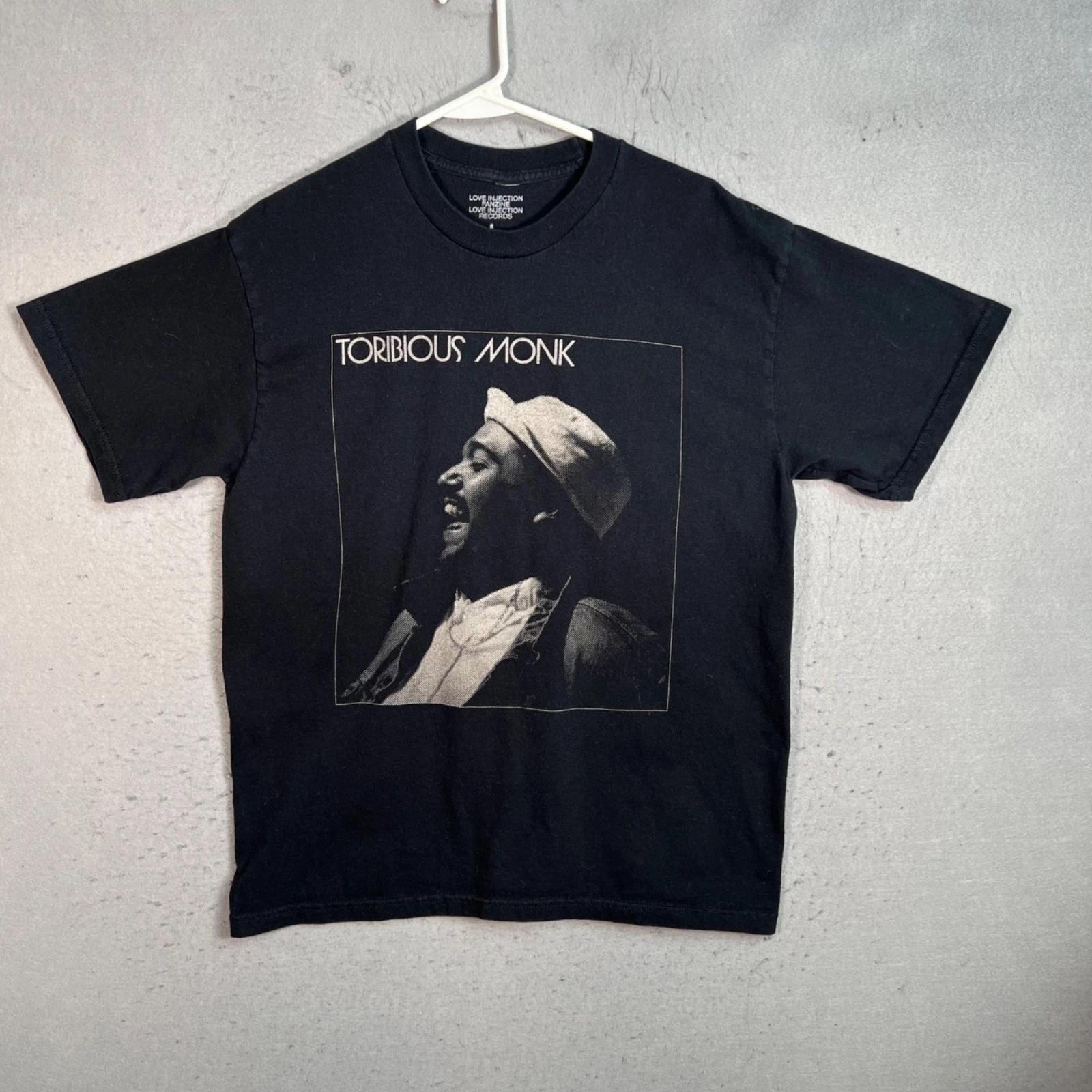 

Toribious Monk Love Injection Records Graphic T Shirt Mens Size Large Black XL