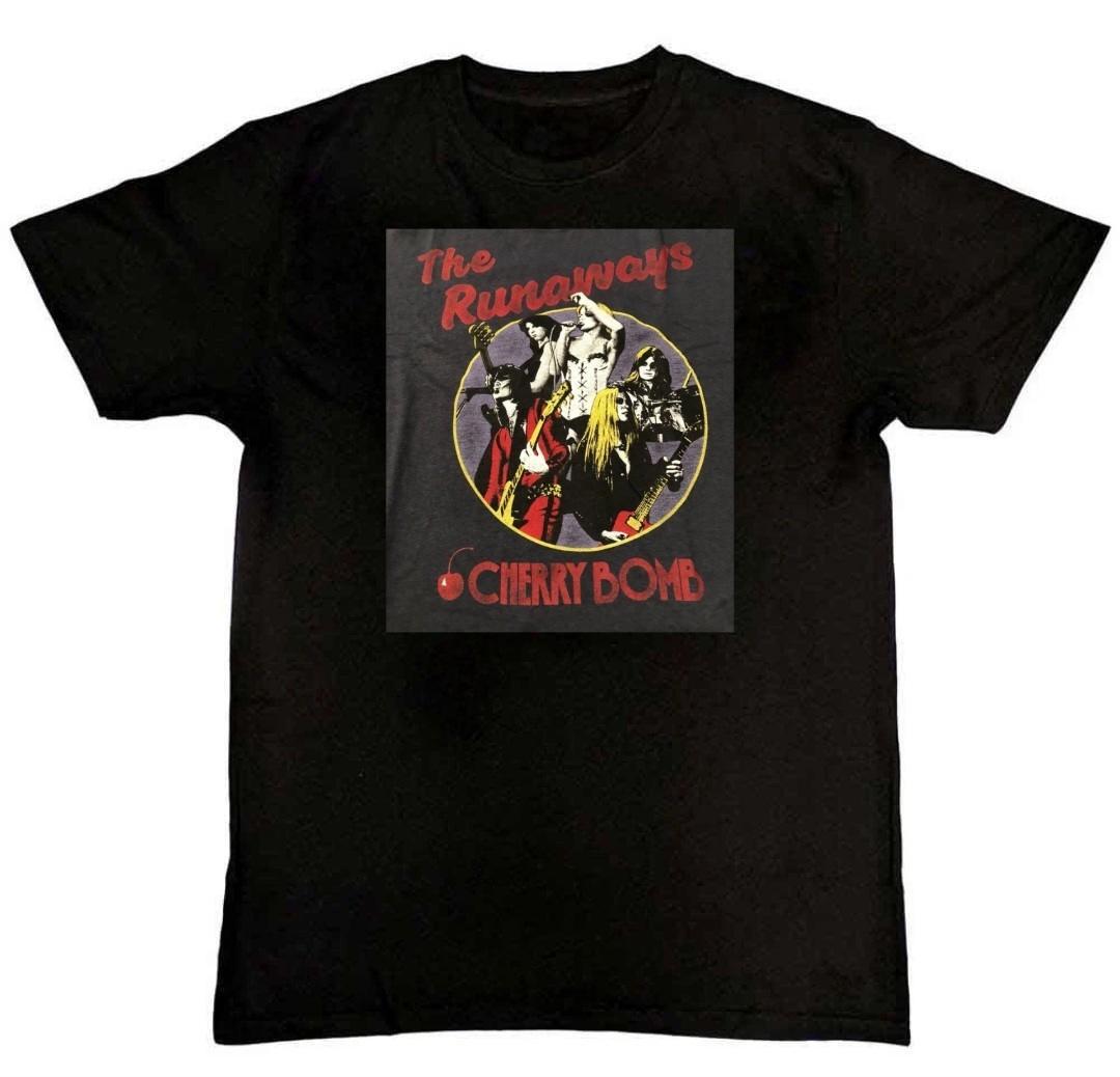 Vintage The Runaways Band Cherry Bomb 90s Mens T-Shirt L