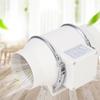 HF-100P 110V 35W Radiator Fan Radiator Ventilator Exhaust Ventilation Fan Air Duct Fan Duct Ventilation Fan for Home, Kitchen