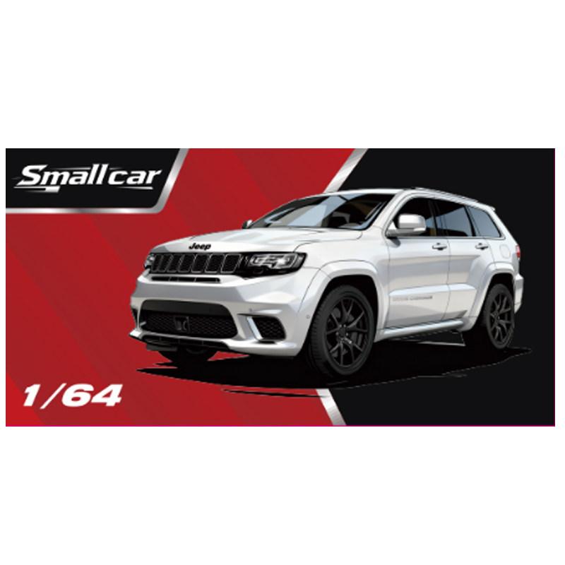 Masdi Smallcar 1/64 Jeep Grand Cherokee Trackhawk SUV Simulation Alloy Miniature Die-Cast Car Model Collection Ornament Toy Gift