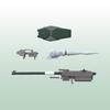 Bandai Bandai Gunpla Option Parts Set 11 (Gliding Railgun for Barbatos)