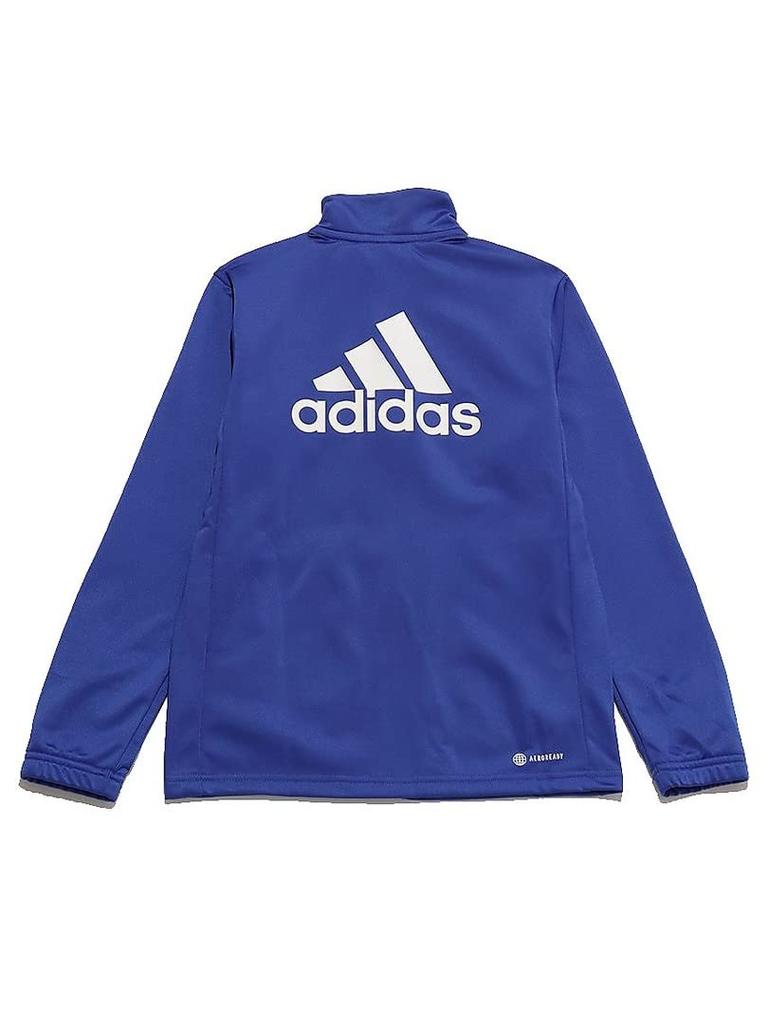Adidas Essentials Big Logo Tracksuit Set Size 130 Kids' (ECL69), Top Black/White, Bottom Black/White (IC5686),