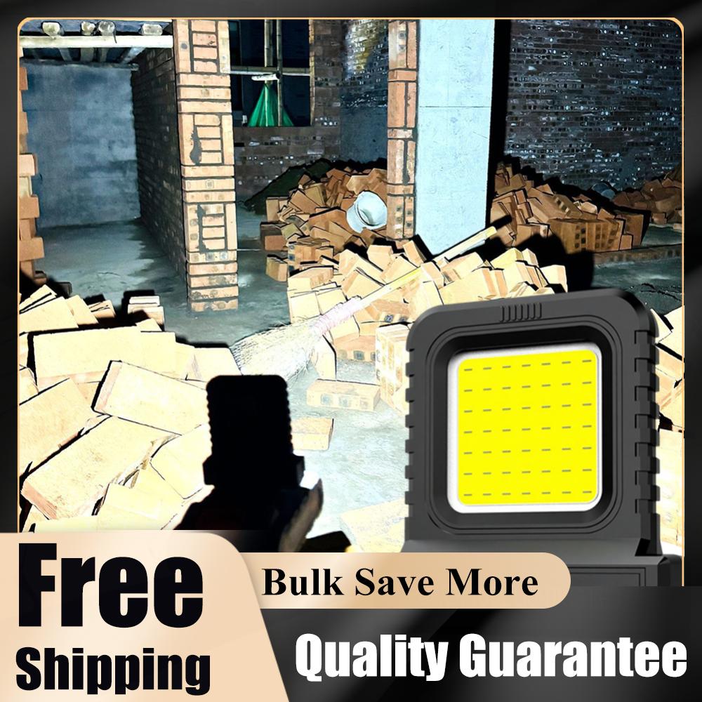 14W LED Camping Lantern with 2 Modes Lighting Super Bright Spotlight for Garage Car Repair Camping Fishing
