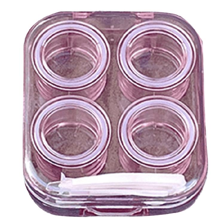 Convenient Contact Lenses Storage Box With Tweezers And Suction Wearing Tool Great For Travel And Office Student Use