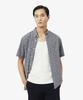 LACOSTE Men'S Light Poplin Ginger Check Short Sleeve Shirt Ch2346-56G 522
