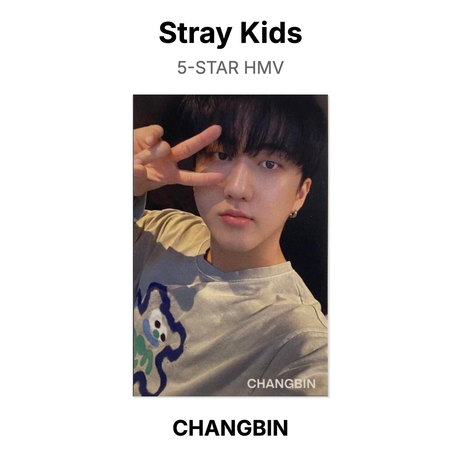Официальная фотокарточка Stray Kids 5-STAR HMV CHANGBIN