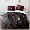 Povlečení na hlavu Siréna Single Twin Full Queen King Size Siréna Head Bed Set Sady přikrývek pro děti do ložnice pro děti 3D tisk 001