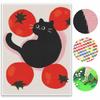 Diamond Painting Kit Black Cat Tomato Full Diamond Round Mosaic Handmade Home Decoration Gift