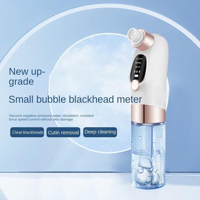 Portable Pore Vacuum Face Cleaner Electric Pimple Blackhead Remover USB Rechargeable Water Cycle Facial Cleaning Tools