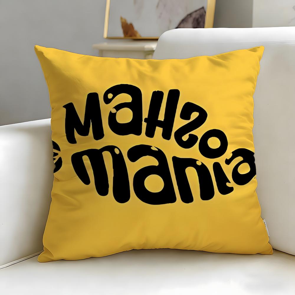 Classic Fashion Brand Mango Cushion Cover Soft EasyWash Pillow Case Versatile for Couch Bed Travel and Office