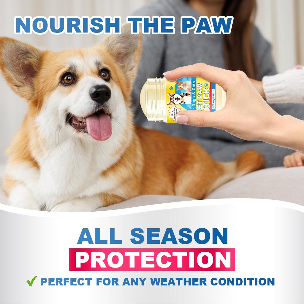 Pet Paw Stick-Soothes And Protect Pet Paws-Help With Cracked Nose And Paw Pads-For Nose And Toes, 40g